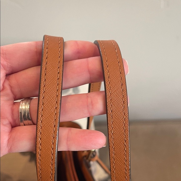 Tory Burch Tan Leather Tote and Wallet Set - Picture 3 of 6